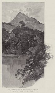 Het bezoek van de koningin aan Noord-Wales door Charles Auguste Loye